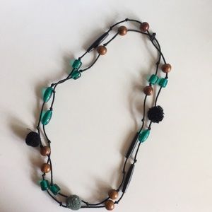 World Market Mix Media Necklace